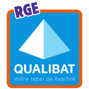 Logo RGE Qualibat, votre label de fiabilité